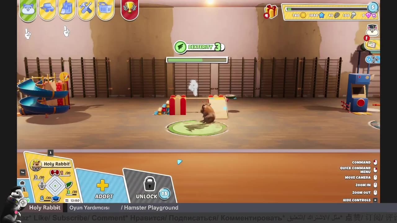 Hamster Playground / Game assistant