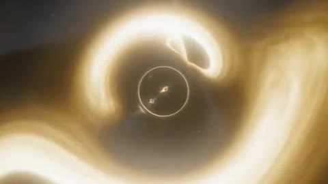 A star revolves around a black hole!