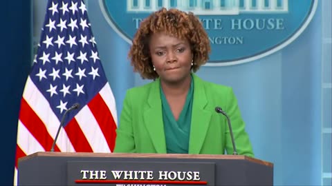 Watch Karine Jean-Pierre's reaction when asked about "direct payments" to Biden..