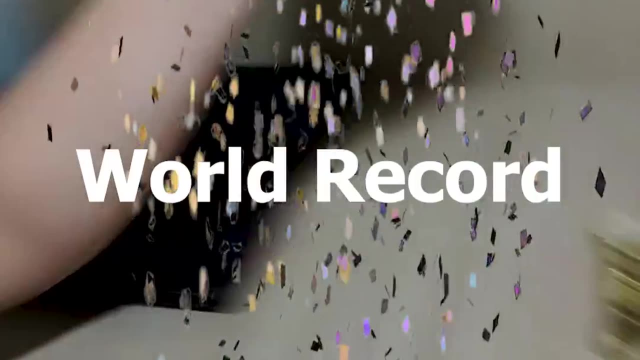 I broke world record