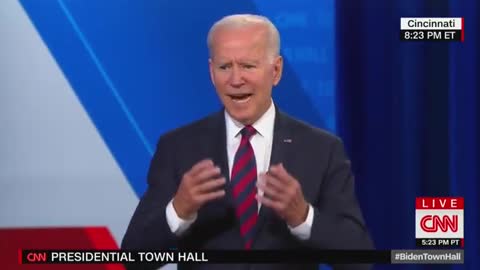02 - Jul. 21st: Joe Biden, At CNN Town Hall,