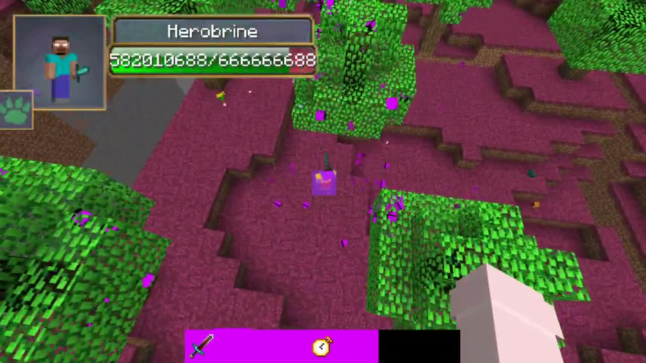 Herobrine vs Error422 all Сreepypasta mobs in minecraft part 76