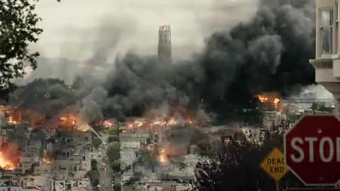 San Andreas (2015) - Tsunami Scene -