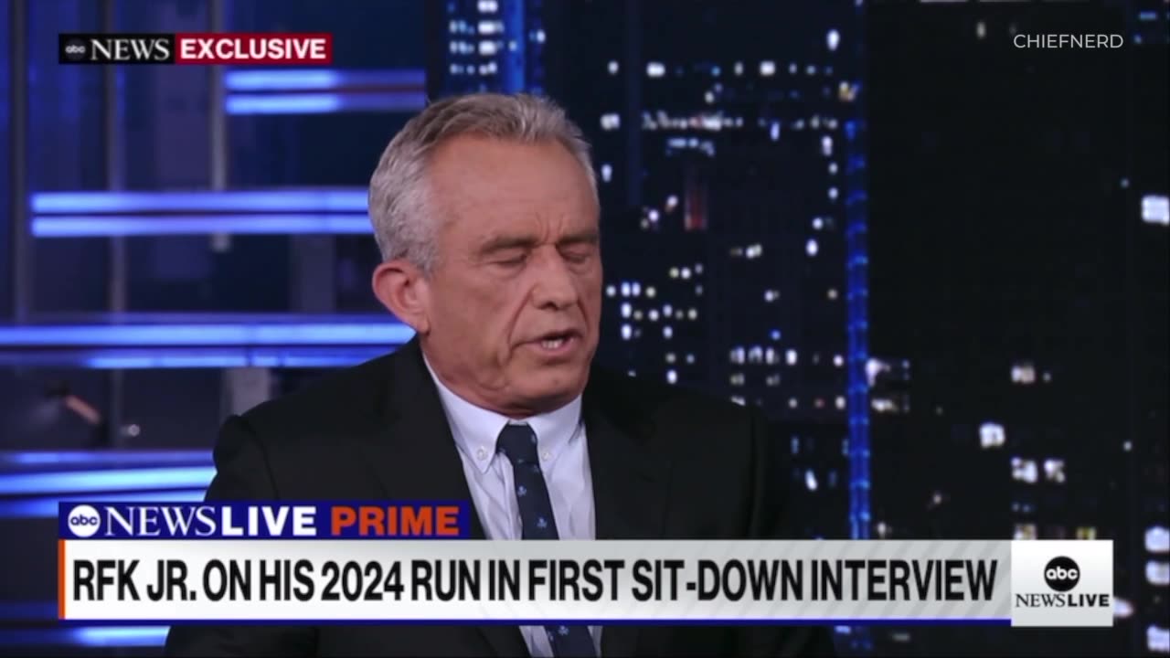 ABC News Censors RFK Jr During Primetime Interview, Citing 'False Claims' re Vax