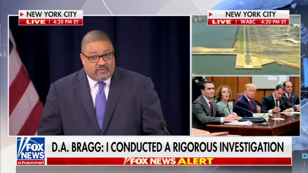 DA Bragg Gives SORRY Defense Of Trump Indictment