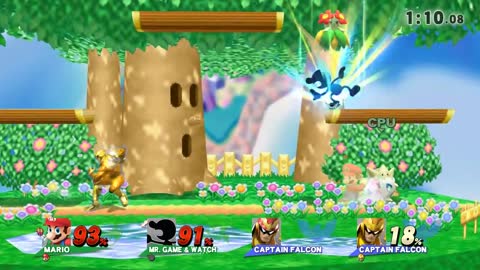 Super Smash Bros 4 Wii U Battle73