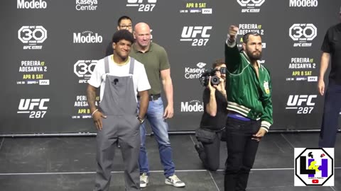 Encarada Gilbert Burns vs Jorge Masvidal