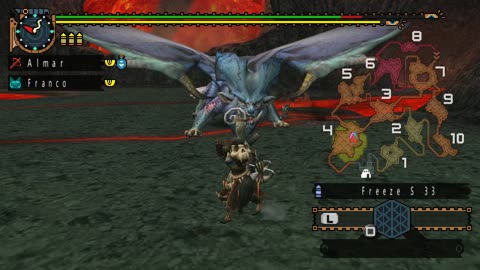 Monster Hunter Freedom Unite - The Empress's Blazing Throne (Elder 4*) Quest Walkthrough