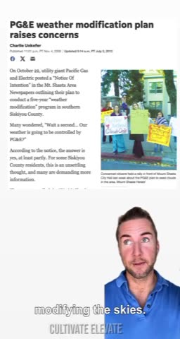 For the slow kids in the back: GeoEngineering is Climate Change