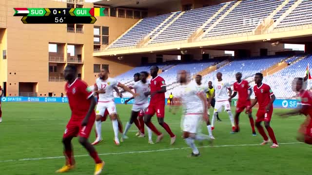 Sudan v Guinea FIFA World Cup Qatar 2022 Qualifier Match Highlights