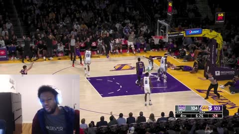 LAKERS VS KINGS LIVE GAME HIGHLIGHTS 4TH QUARTER