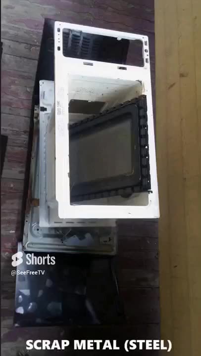 The Take Apart a Microwave in 60 Seconds Challenge