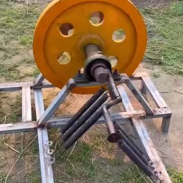 Man Builds A Perpetual Motion Motor