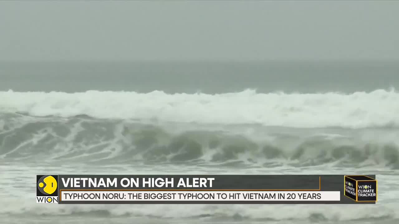 WION Climate Tracker: Vietnam shuts airports, evacuation process underway as Typhoon Noru nears