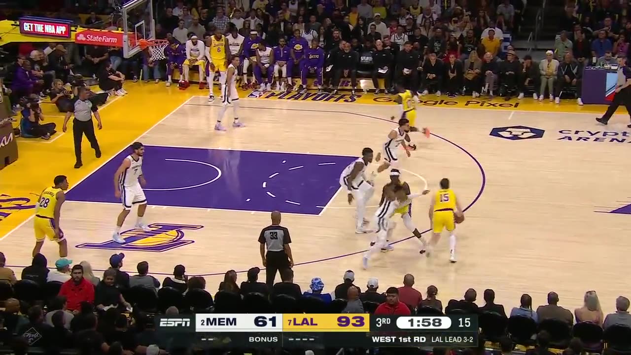 Lakers Full 20 Minutes Team Highlights vs Grizzlies | Game 6 | 2023