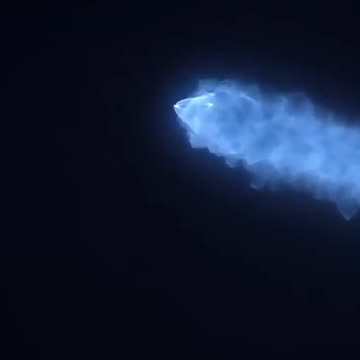 Could rockets be skimming across a firmament?