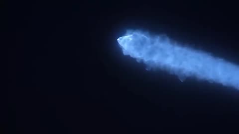 Could rockets be skimming across a firmament?