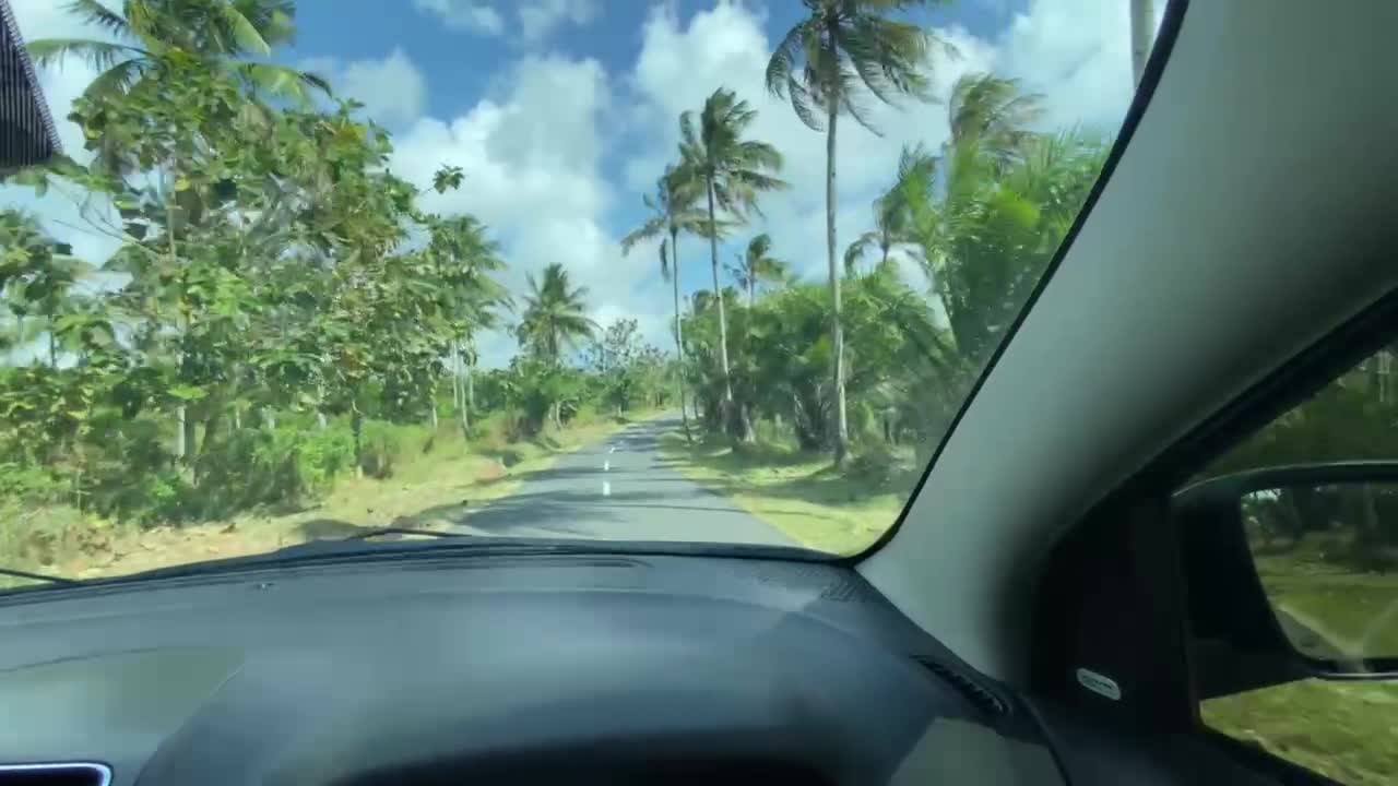 Ujung Genteng Road - West Java Indonesia