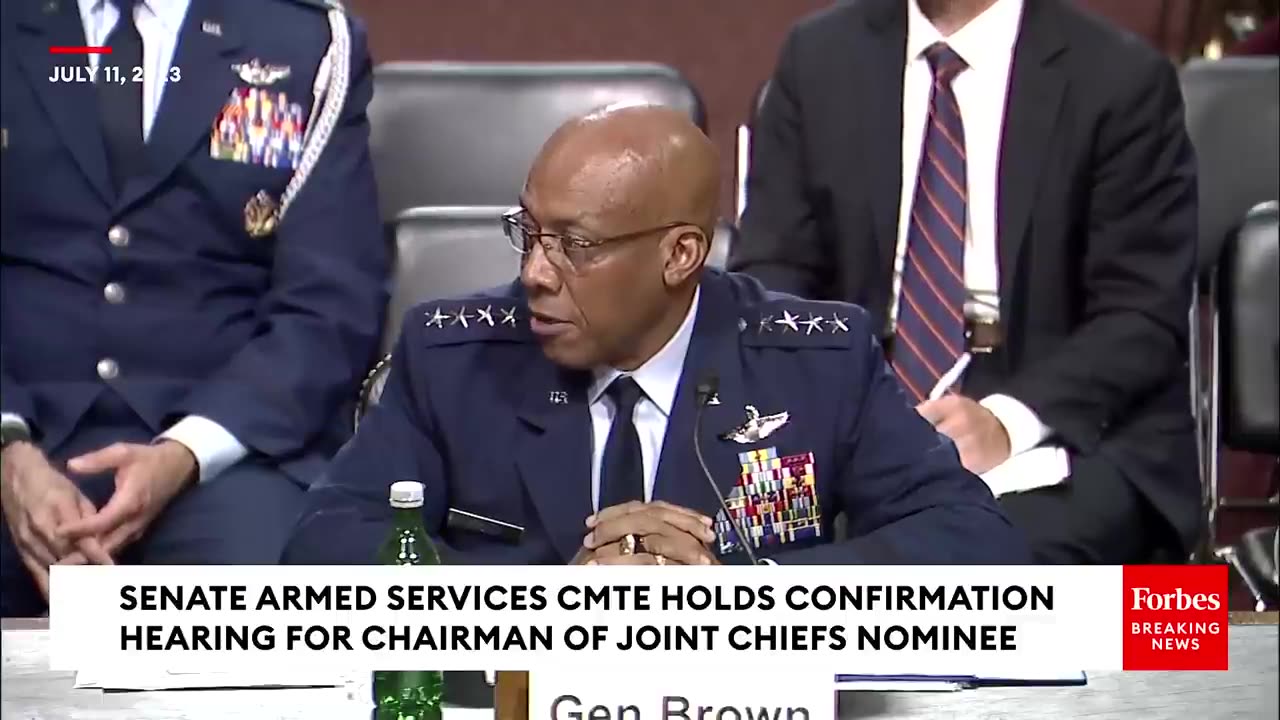 'Do We Have Too Many White Officers In The Air Force?': Eric Schmitt Confronts Joint Chiefs Nominee