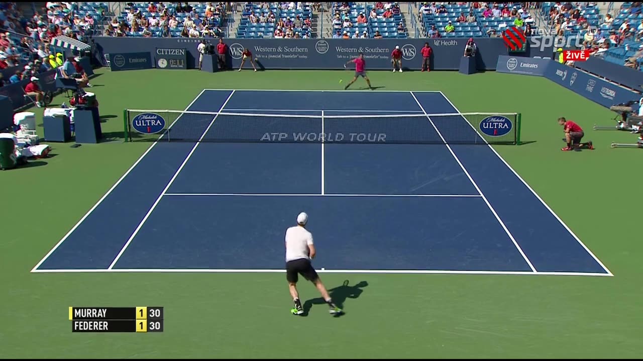 Federer - Murray | Cincinnati 2015 SF