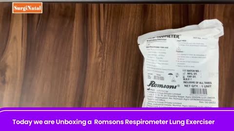 Buy Romsons Respirometer Lung Exerciser - Surginatal