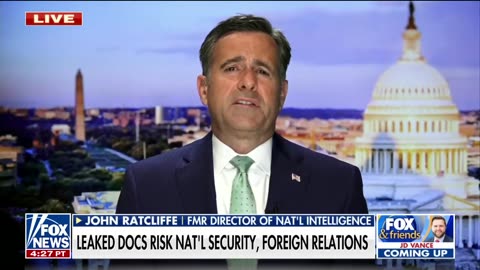 John Ratcliffe warns Pentagon leak 'could be worse' than Snowden