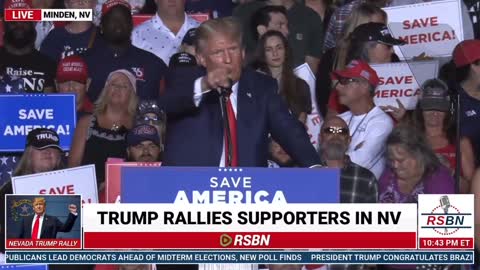 If Republican Win [Nevada Trump Rally — October 08, 2022]