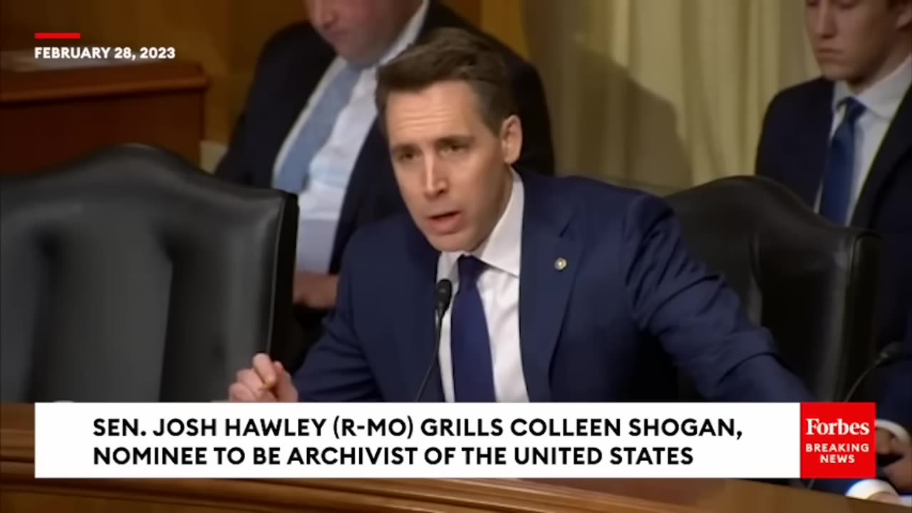 'This Is The Most Extraordinary Thing I Have Ever Seen'_ Hawley, Biden Nom Have Unbelievable Clash