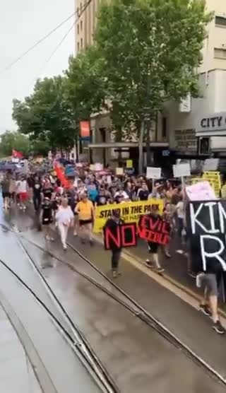ADELAIDE, AUSTRALIA RISING UP AGAINST COVID TYRANNY