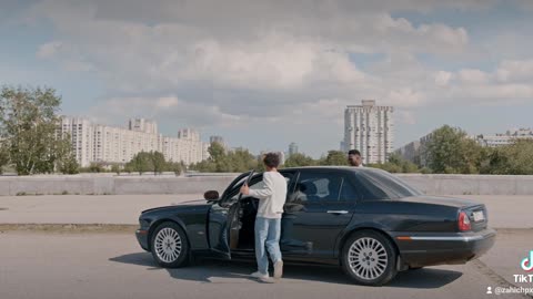 Car on road