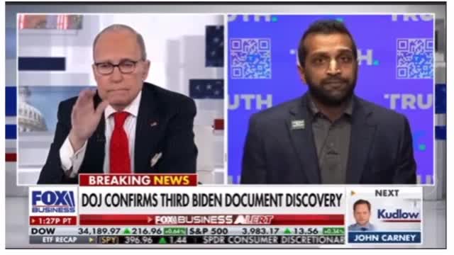 Kash Patel - Classified Docs Found In Third Spot Tied To Biden [It’s all a show for the sheeple]