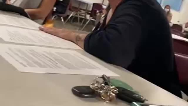 She schools the school board