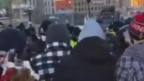 Canada no longer has the right to protest for freedom