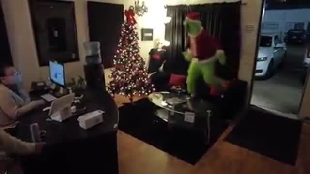 The Grinch Fails To Steal Christmas Tree
