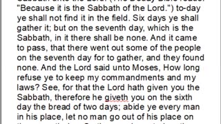 History of the Sabbath and First Day of the Week, Part 2