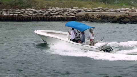 PASSENGER DESTROYED BY HUGE WAVE AT BOCA INLET