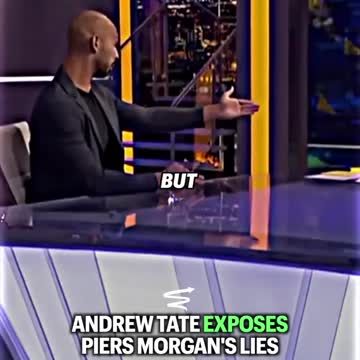 Andrew Tate Exposes Piers Morgan Lying!!