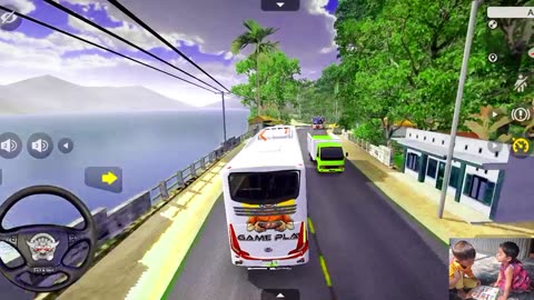 high graphics bus simulator game | busdrive games #bustelolet #telolet #basuri #truk #oleng