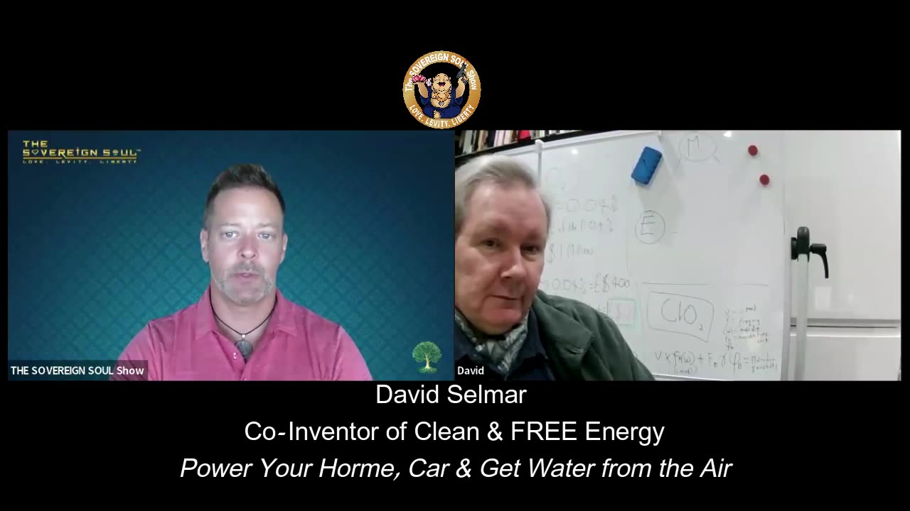 David Selmar - FREE ENERGY from the Water & Air to Power Homes and Cars