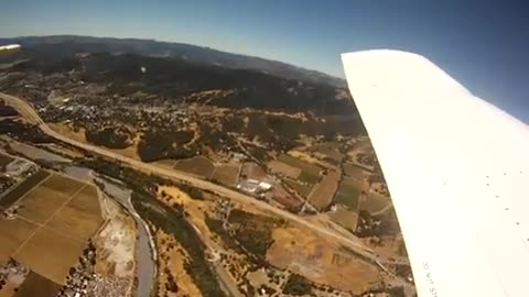 Camera falls from airplane and lands in pig pen--MUST WATCH END!!