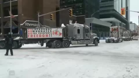 Ottawa - Trucks are leaving