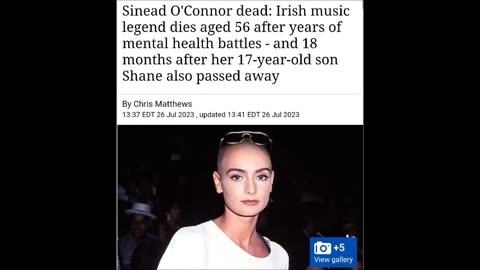 RIP Sinead O'Connor