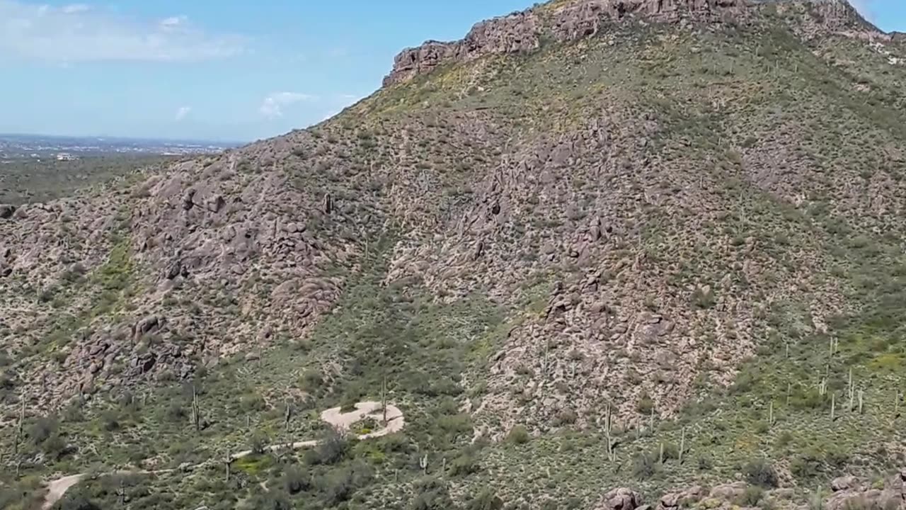 Superstition Mountain and the "Lost Gold Mine" trail for miles.3/23/23