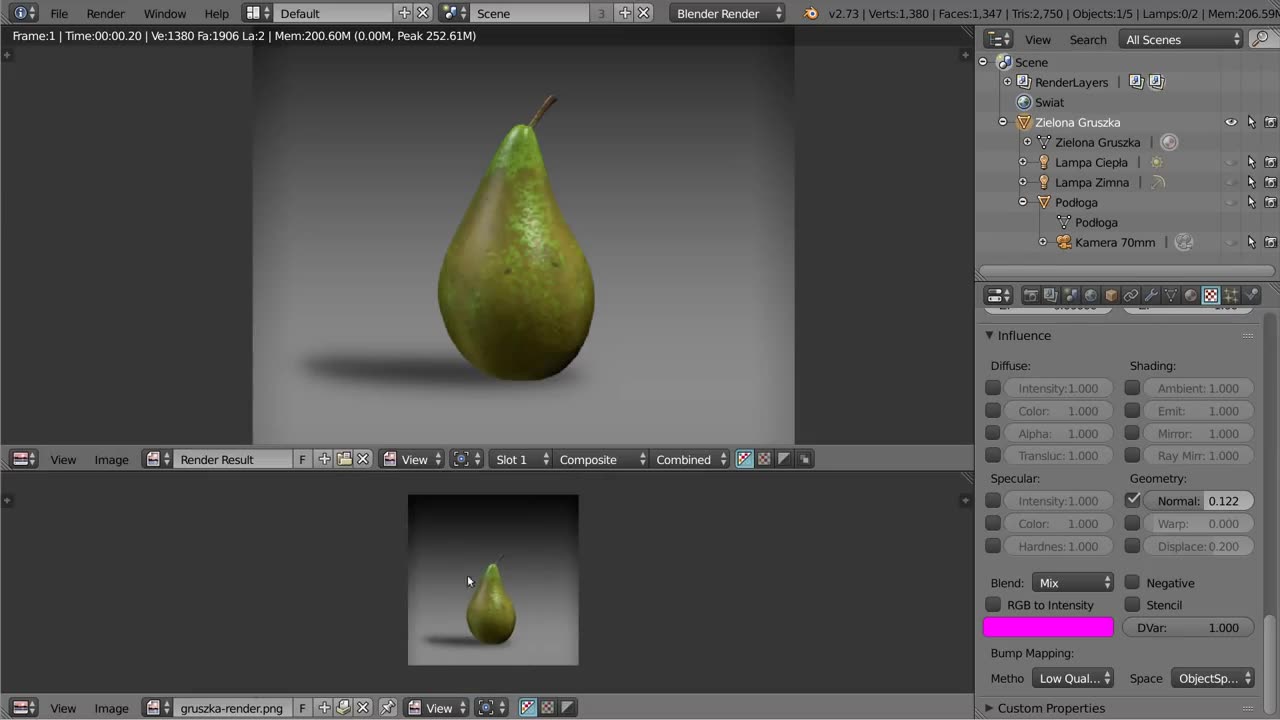 Kurs Blendera - zastosowania