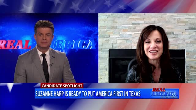 REAL AMERICA -- Dan Ball W/ Suzanne Harp, Candidate Spotlight, 1/14/22