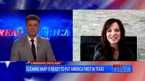 REAL AMERICA -- Dan Ball W/ Suzanne Harp, Candidate Spotlight, 1/14/22