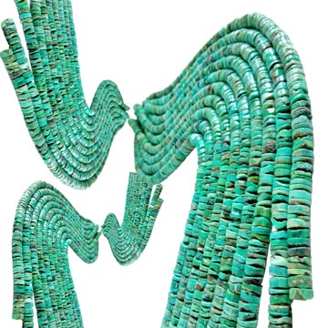 Irregular Natural turquoise 10mm full strand 16inch for making chunky necklace