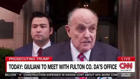 Rudy Giuliani turns himself in to the Fulton county DA - I’m Defending Americans