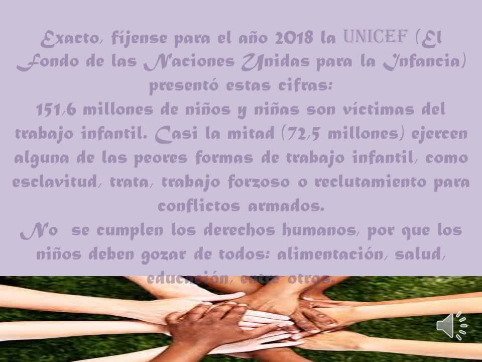 Foro Chat: Esclavitud infantil a través de “All I need”