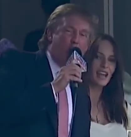 President Trump is singing #TrumpWon